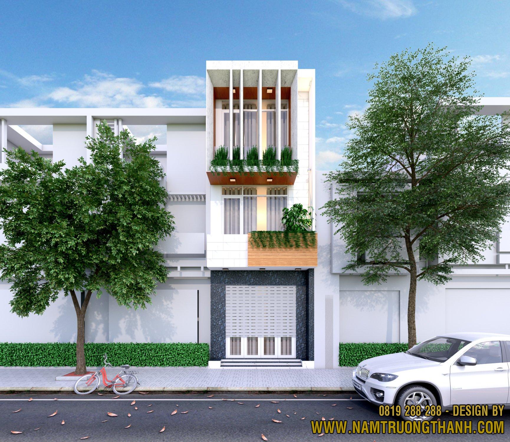 Bố trí đầy đủ công năng cho nhà 3 tầng