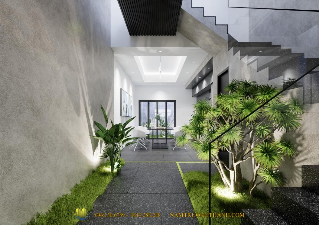 Ngôi nhà được xây dựng với kiến trúc hiện đại, tôn vinh vẻ đẹp hoàn hảo của nội thất bên trong. 