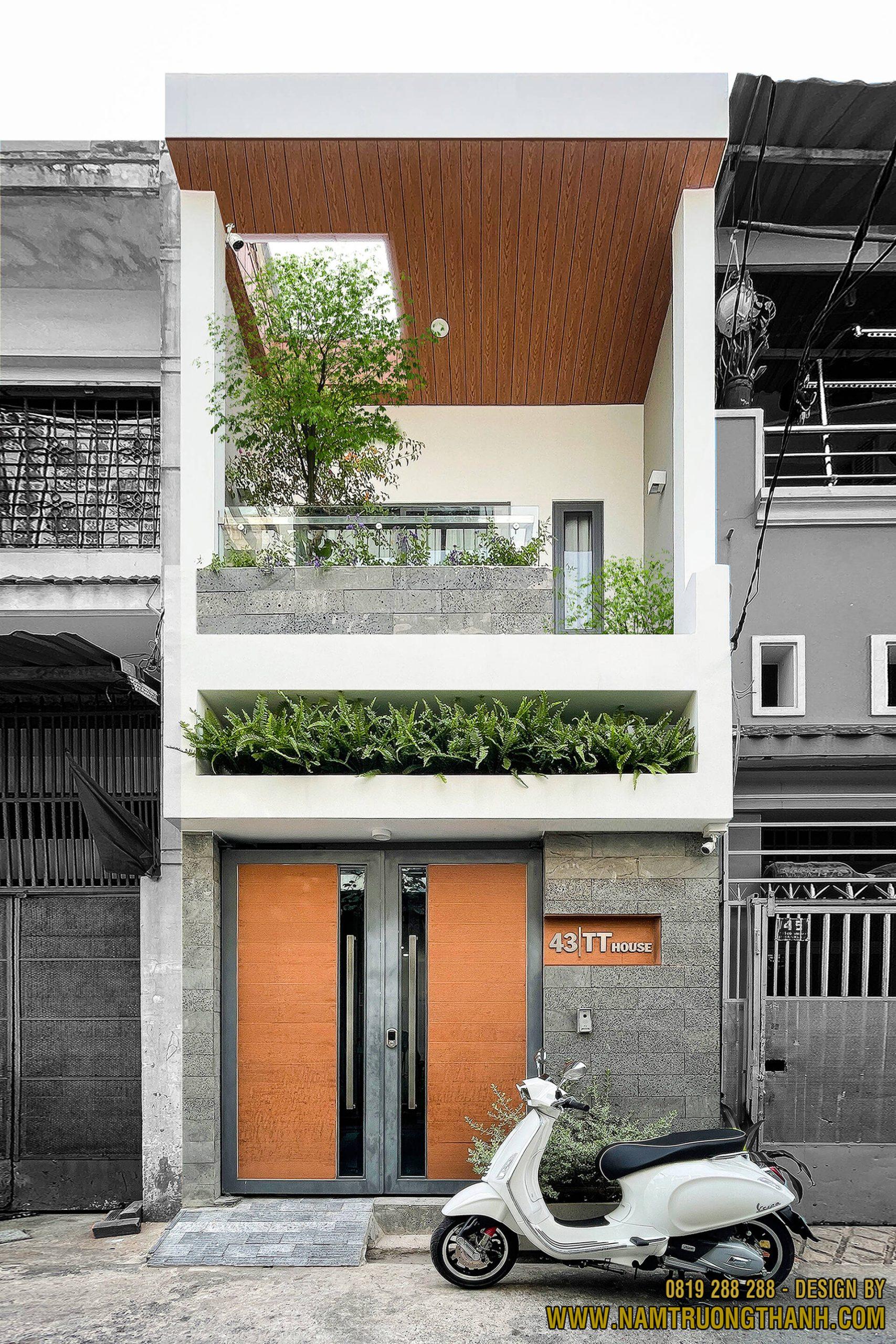NHÀ PHỐ SỐ 43 – ĐẦY KHÁC BIỆT TRONG DÃY PHỐ .