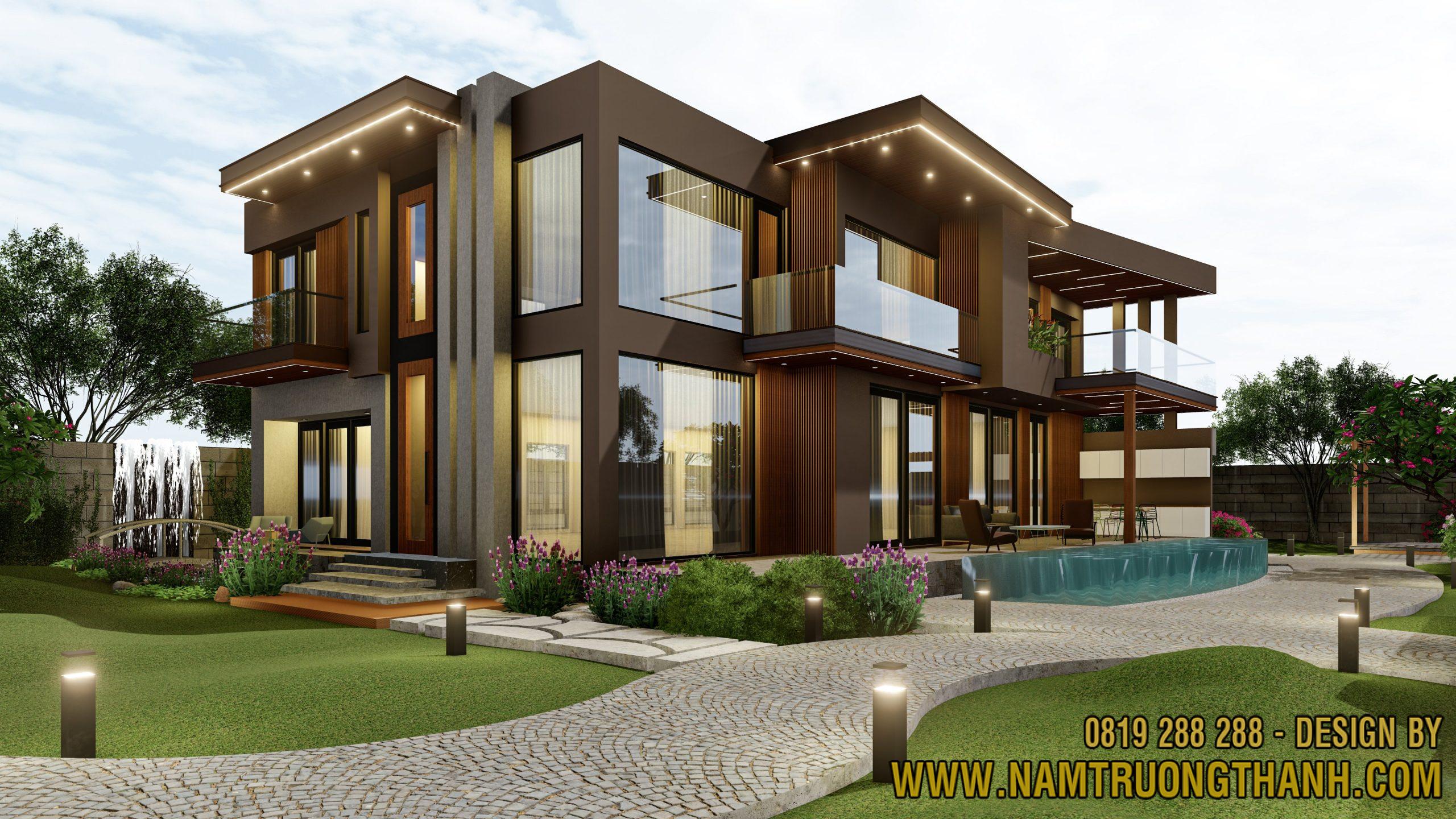 MẶT TIỀN BIỆT THỰ