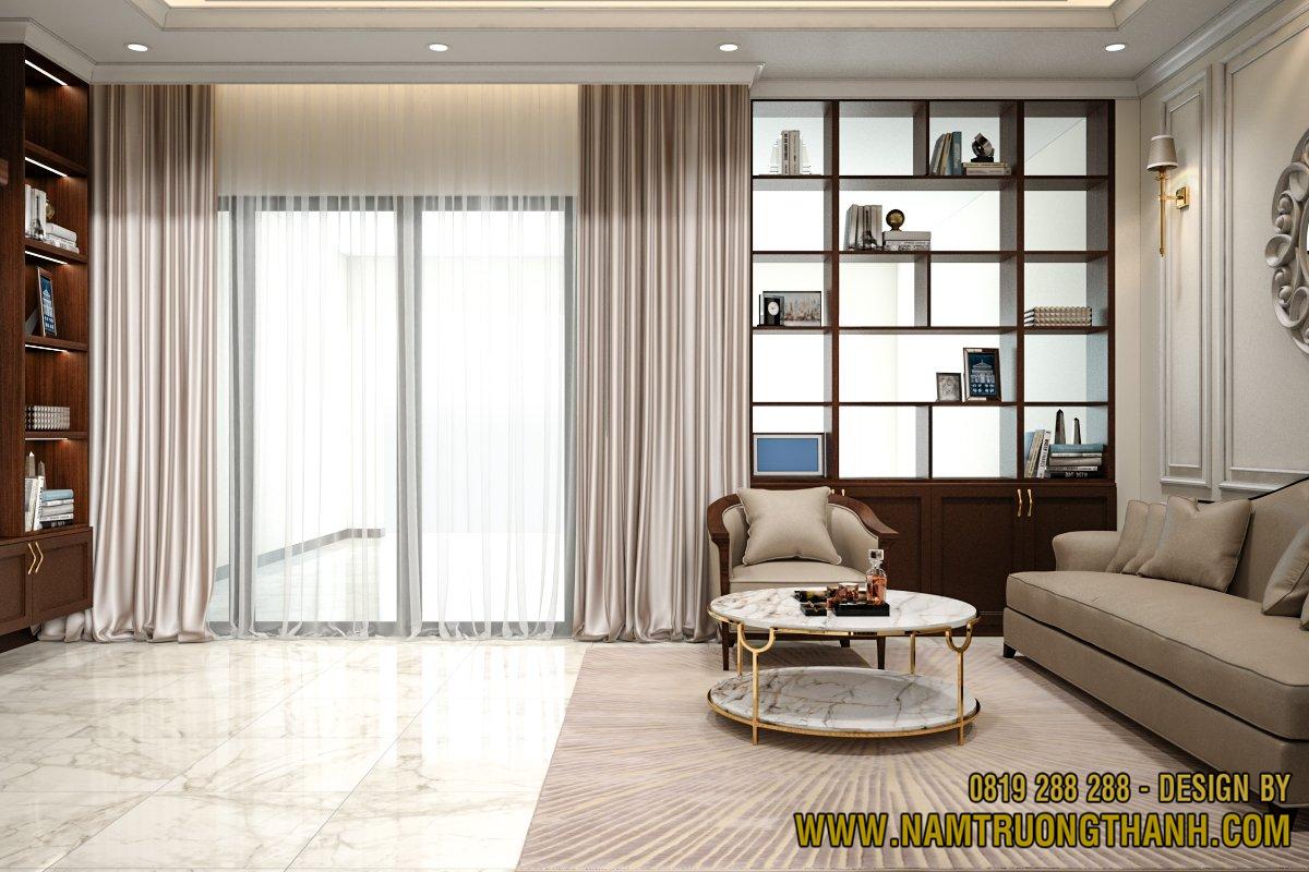 Thiết kế Phòng Khách Nhà Phố
